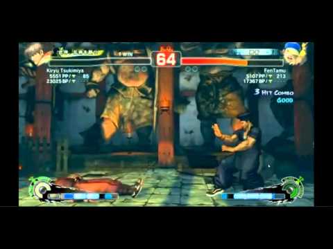 Kiryu Tsukimiya (Guy) Endless Matches vs FenTamu (Yun),EarnestPeach65 (Blanka)