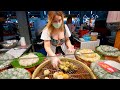 Amazing Street Food At Thepprasit Night Market In Thailand