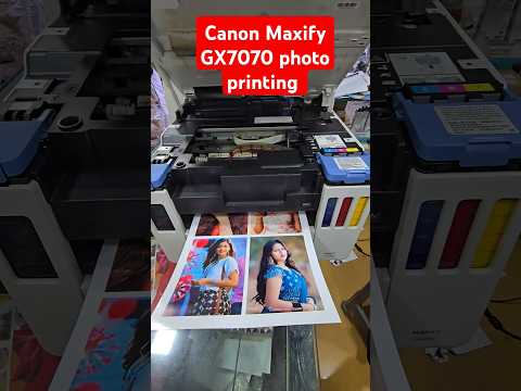 Canon Maxify GX7070 All-in One Color Duplex photo printing printer Multifunction mobile WiFi print