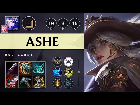 Ashe ADC vs Kai'Sa - KR Challenger Patch 25.19