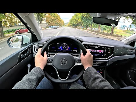2022 Volkswagen Taigo [ Life 1.0l 110hp DSG ] | POV Test Drive | Fuel consumption info