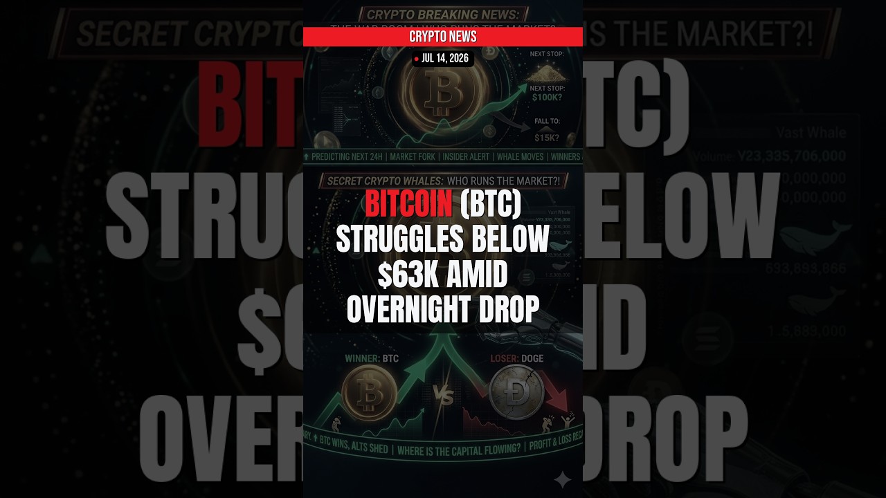 Bitcoin PUMPS +4.2% — Crypto News Jul 14, 2026