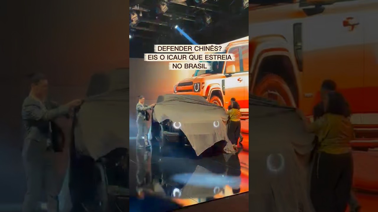 DEFENDER CHINÊS? Eis O ICAUR QUE ESTREIA NO BRASIL . #icaur