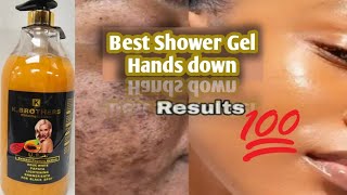 K Brothers Shower Gel Review: 3 shades lighter complexion 💛💛Use without lotion