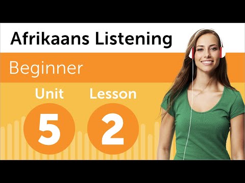 Learn Afrikaans | Listening Practice - Finding a Party Dress in South Africa