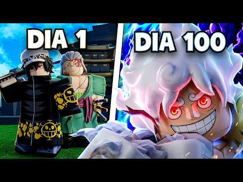 Passamos 100 DIAS no King Legacy do Roblox!