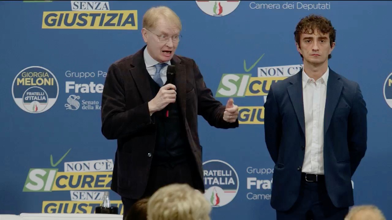 EVENTO DI FRATELLI D'ITALIA PROMOSSO DAI GRUPPI PARLAMENTARI "NON C'È SICUREZZA SENZA GIUSTIZIA"