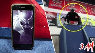 CALLING BLACK PANTHER ON FACETIME AT 3 AM!! THE REAL ONE CAME TO US!!
