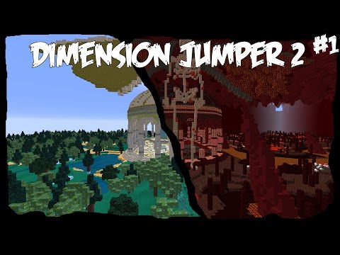 HURJAA KEHITYSTÄ /w J0P - Pelataan Dimension Jumper 2 Minecraft