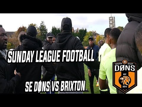 SE DONS vs BRIXTON 'South East vs South West London' - Sunday League Football