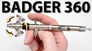 This AIRBRUSH can do EVERYTHING! Badger 360 Review