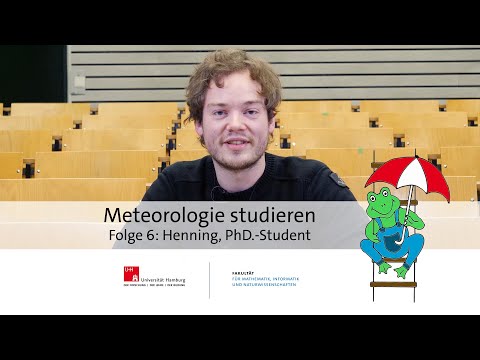 Meteorologie studieren (6) – Henning, PhD.-Student