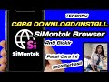 Simontok Browser Cara Download Install Simotok Browser