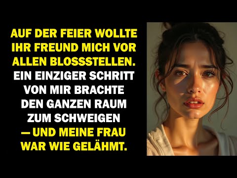 Auf der Party machte ihr Freund mich lächerlich – ein Schritt von mir änderte alles