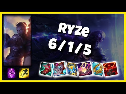 Ryze vs Yone NA Challenger MID (6/1/5) - v11.1