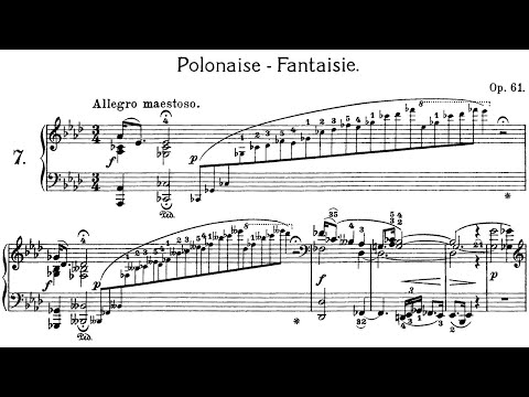 F. Chopin - Polonaise-fantasy in A-flat major, Op. 61 (Blechacz, 2013)