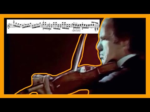 the crispiest violin playing you’ll ever hear: