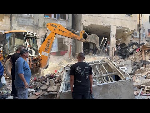 Palestinians clear rubble after deadly Israeli air strike on Tulkarem camp | AFP
