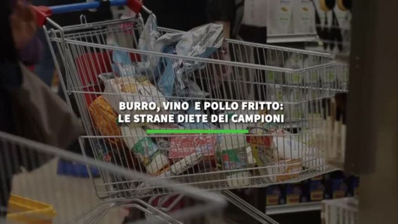 Burro, vino e pollo fritto: le strane diete dei campioni