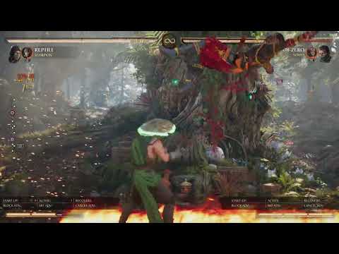 Mortal Kombat 1 Reptile optimal combo? 1 bar