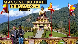 HUGE Buddha in Ravangla, Sikkim - India Motovlogging