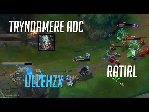 Tryndamere ADC w/ RATIRL Support (Challenger EUW)