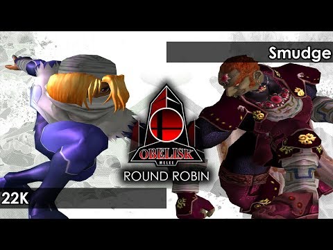 Melee: 22K (Sheik/Captain Falcon) V Smudge (Ganondorf) - Obelisk 74 Tournament SSBM