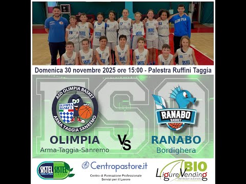 Esordienti M: Olimpia Basket vs RaNaBo Bordighera - 30/11/2025