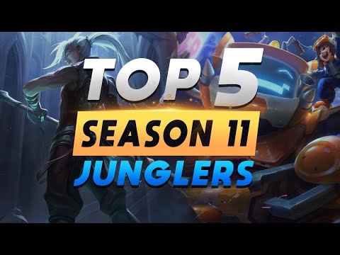 SEASON 11 BEST JUNGLERS TIER LIST | Preseason League of Legends