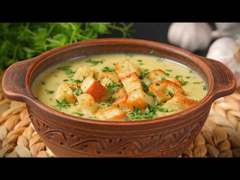 Die UNGLAUBLICHE winterliche Knoblauchsuppe meiner Großmutter ❗Ein einfaches und leckeres Rezept ❗