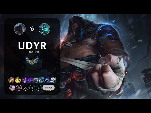 Udyr Jungle vs Hecarim - NA Challenger Patch 14.3