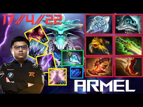 Armel Leshrac [ Rampage ] Dota 2 Gameplay Highlights Patch 7.31b