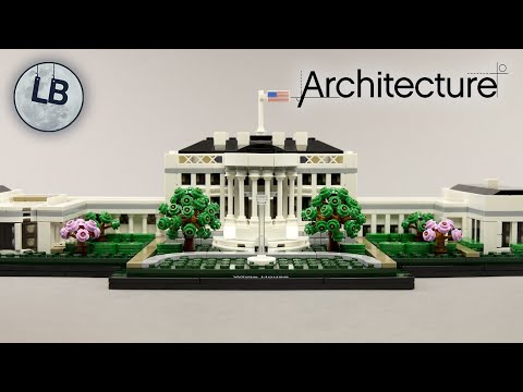 Vidéo LEGO Architecture 21054 : La Maison Blanche (Washington DC, USA)