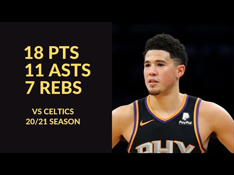 Devin Booker 18 Pts 11 Asts 7 Rebs Highlights vs Boston Celtics | NBA 20/21 Season