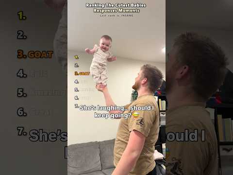 Ranking The Cutest Babies Response Moments #funny#baby#cute#foryou#usa