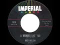 1961 HITS ARCHIVE: A Wonder Like You - Rick Nelson