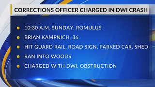 Five Points corrections officer arrested for DWI crash in Seneca County