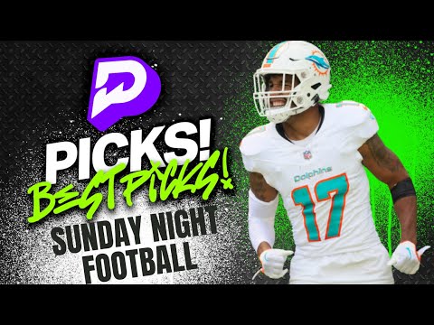 PRIZEPICKS NFL PICKS YOU NEED FOR SUNDAY NIGHT FOOTBALL - DOLPHINS @ EAGLES