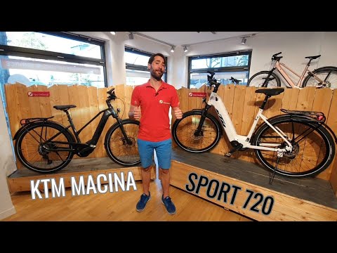 KTM Macina Sport 720 - modernes und spritziges E-Bike / Tretmühle Stuttgart