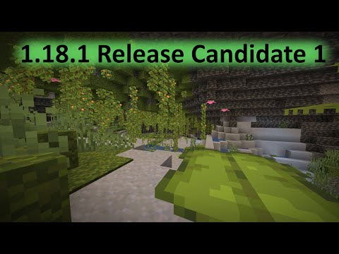 Minecraft 1.18.1 Release Candidate 1 few fixes