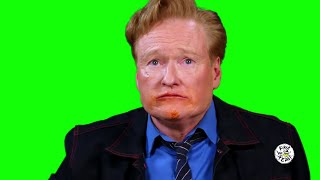 Conan O'Brien "what's wrong with me? why can't I feel?" Hot Ones green screen