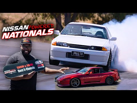Nissan Powered Nationals 2022 feat. GT-R Invitational  - Drags, Roll Racing and Show & Shine