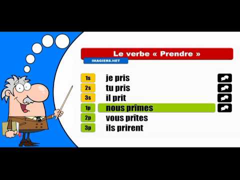 La conjugaison du verbe Prendre # Indicatif Passé simple