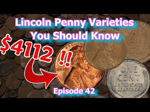 Lincoln Penny Varieties You Should Know Ep. 42 - 1941, 1943, 1944