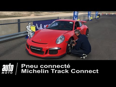 Pneu connecté MICHELIN TRACK CONNECT testé sur Porsche 911 GT3