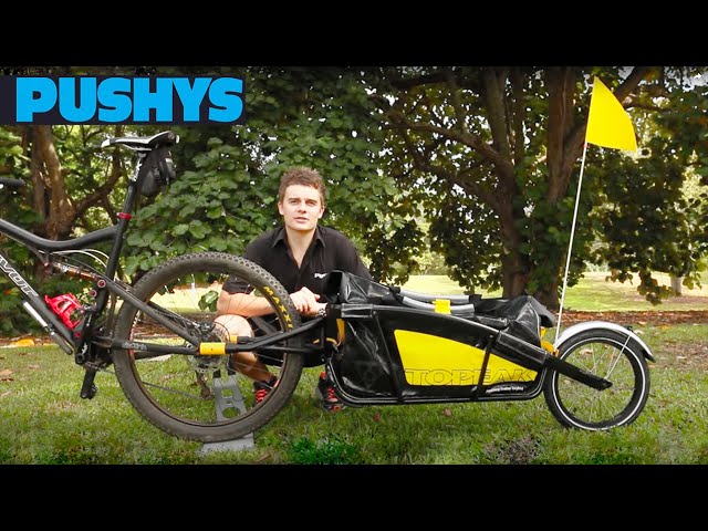Video teaser for PUSHYS REVIEW: Topeak Journey Trailer with Drybag