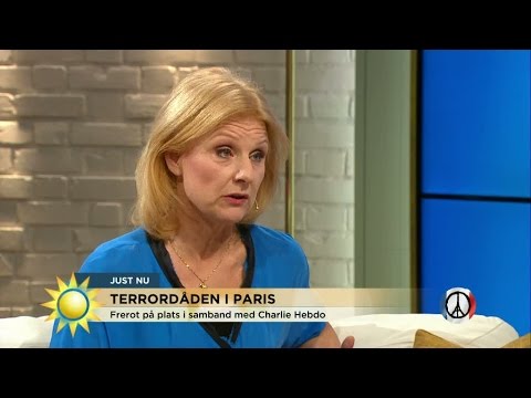 Elisabet Frerot: "Finns en stark vilja i Frankrike att de inte ska knäcka oss" - Nyhetsmorgon (TV4)