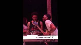 TaRon Lockett and Cleon Edwards at Shaun Martin GoGo Party