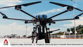 Police Coast Guard trialling jetpacks, weaponised drones to protect Singapore's waterways