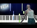 Shawn Mendes - Wonder - EASY Piano Tutorial by PlutaX